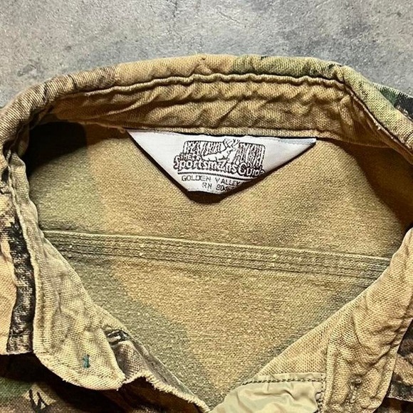 Vintage Sportsman's Guide Camouflage button-up shirt Men's Medium - Picture 4 of 7